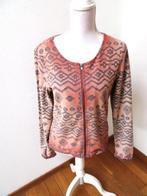 F12 OBJECT apart vest jasje oranje grijs M 38/40, Kleding | Dames, Jasjes, Kostuums en Pakken, Maat 38/40 (M), Object, Ophalen of Verzenden