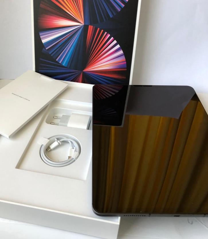 iPad Pro 12.9 inch 256GB +5G (Sim) 2021 5e Gen- Excellent, Computers en Software, Apple iPads, Zo goed als nieuw, Apple iPad, Wi-Fi en Mobiel internet