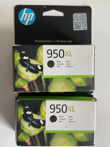 HP 950XL Zwart - 2 stuks - Nieuw beschikbaar voor biedingen