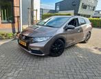 HONDA CIVIC TOURER 1.8 |Camera|CarPlay|Trekhaak|Cruise|, Auto's, Honda, Voorwielaandrijving, 65 €/maand, Stof, Zwart