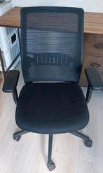 Bureaustoel zwart, Zo goed als nieuw, Zwart, Ophalen