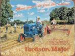 Fordson Major More power.  Metalen wandbord 40 x 30 cm., Ophalen of Verzenden, Nieuw, Reclamebord