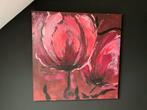 Mooi schilderij. LxB 80x80cm., Antiek en Kunst, Ophalen of Verzenden