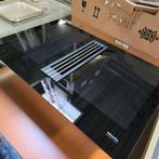 Miele inbouw inductie kookplaat met afzuiging KMDA7774FL, Witgoed en Apparatuur, Kookplaten, Ophalen, Refurbished, 4 kookzones