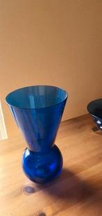 Vaas Royal Leerdam blauw, Frans Molenaar, Blauw, Aardewerk of Porselein, Ophalen of Verzenden, Zo goed als nieuw