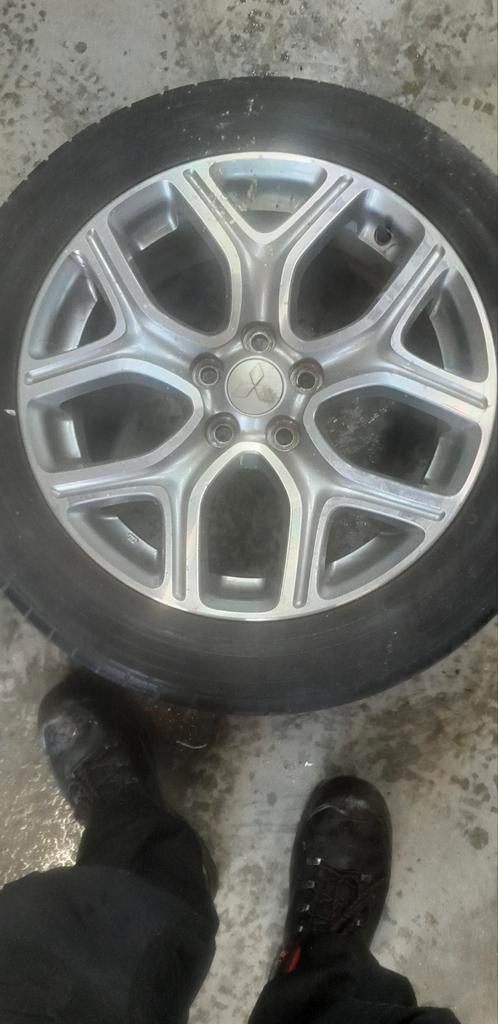 Originele set outlander winterbanden 225 55 18, Auto-onderdelen, Banden en Velgen, Banden en Velgen, Winterbanden, 18 inch, 225 mm