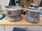 2x petrolium stel  HALLER,4 pits en 3 pits 25 €, Ophalen of Verzenden