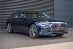 Audi A6 Avant 40 TDI Design Pro Line Plus (bj 2019), Auto's, Audi, Gebruikt, 2000 kg, Blauw, Leder