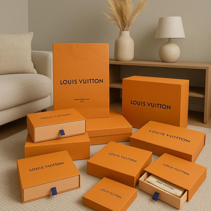 Dozen van Louis voutton , Longchamp en Burberry, Doe-het-zelf en Verbouw, Kratten en Dozen, Zo goed als nieuw, Overige typen, Minder dan 50 cm