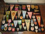 grote Verzameling oude voetbal vaantjes 164 stuks, Ophalen of Verzenden, Gebruikt, Buitenlandse clubs, Vaantje of Sjaal