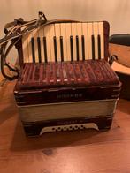 Hohner accordion student II, Muziek en Instrumenten, Accordeons, Gebruikt, Overige formaten, Hohner, Met riemen