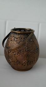 Waxinelicht metaal met hengsel - 19x17cm excl. Hengsel, Ophalen of Verzenden, Nieuw, Metaal, Minder dan 25 cm
