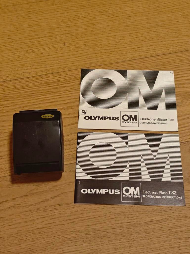 Olympus T32 Flitser voor OM Systeem - Getest, Ophalen of Verzenden, Gebruikt, Olympus