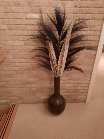 Vaas met decoratie koopje !!! beschikbaar voor biedingen