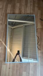 Verwarmde badkamerspiegel met verlichting warm wit 100x60cm, Ophalen, Overige typen, 50 tot 100 cm, Zo goed als nieuw