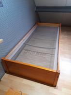 Bed 1 persoon met auping spiraalbodem, Huis en Inrichting, Slaapkamer | Bedden, Ophalen, Gebruikt, 90 cm, 200 cm