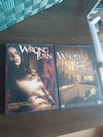 Wrong Turn 1 en 2 op dvd., Cd's en Dvd's, Dvd's | Horror, Vanaf 16 jaar, Ophalen of Verzenden, Zo goed als nieuw