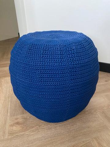 Poef kobaltblauw Ikea beschikbaar voor biedingen