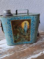 Vintage lourdes blik/kan., Antiek en Kunst, Curiosa en Brocante, Ophalen of Verzenden