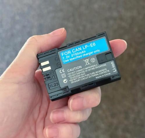 Canon LP-E6 batterij, Audio, Tv en Foto, Fotografie | Accu's en Batterijen, Nieuw, Ophalen of Verzenden