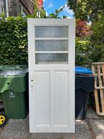 Originele paneeldeur jaren 30, Doe-het-zelf en Verbouw, Deuren en Horren, Ophalen, Gebruikt, 80 tot 100 cm, Binnendeur