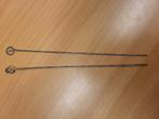 Bbq spiesen.  2 X met kruloog.     Lengte per spies: 32 cm., Ophalen of Verzenden, Nieuw