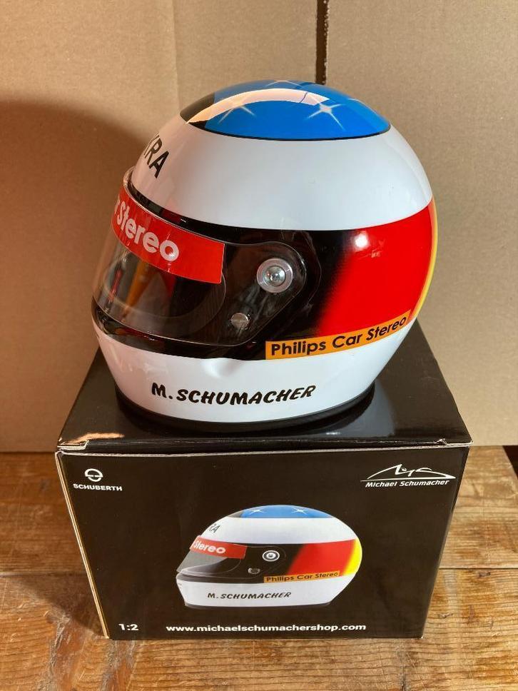 ✅ Michael Schumacher 1:2 First GP Race 1991 Schuberth F1, Verzamelen, Automerken, Motoren en Formule 1, Nieuw, Formule 1, Ophalen of Verzenden