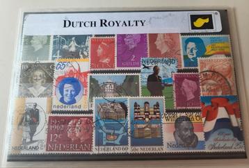 Dutch Royalty (mapje zegels) beschikbaar voor biedingen