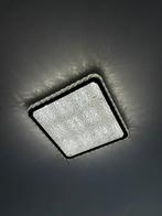 3 luxe LED plafondlampen met crystal-look, Ophalen, Zo goed als nieuw