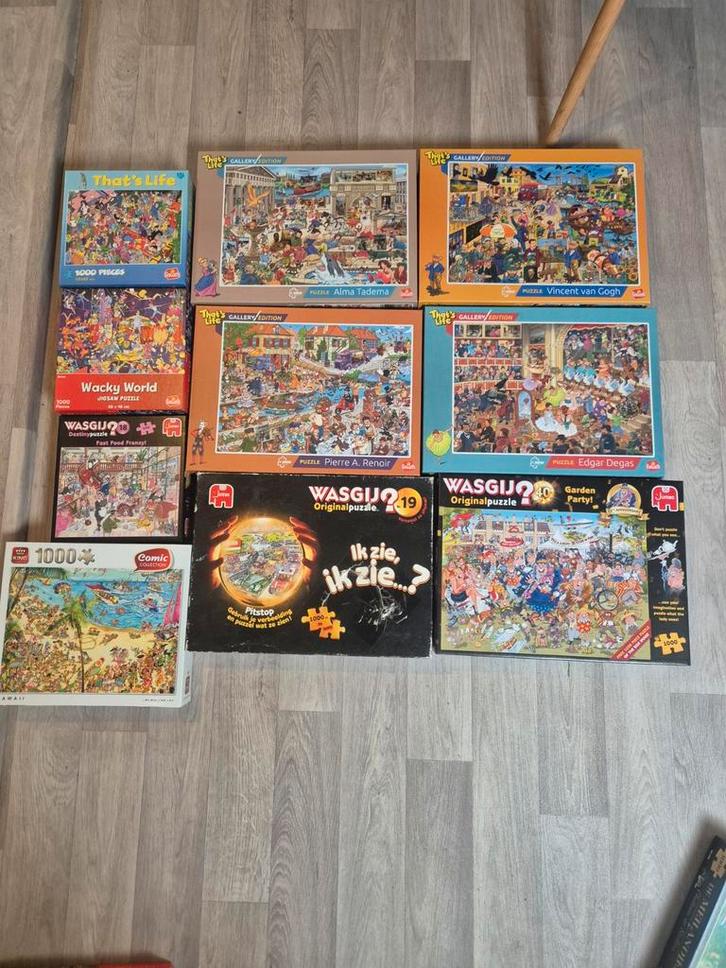 Puzzels, Hobby en Vrije tijd, Denksport en Puzzels, Zo goed als nieuw, Ophalen