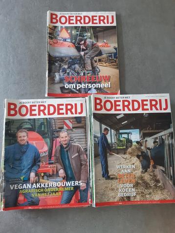 Boerderij - tijdschriften 2021 t/m 2023 beschikbaar voor biedingen