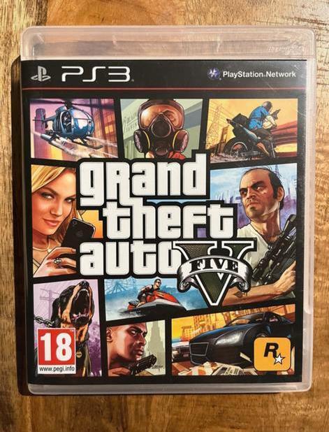 Playstation 3 - Grand Theft Auto V - PS3, Spelcomputers en Games, Games | Sony PlayStation 3, Zo goed als nieuw, Avontuur en Actie