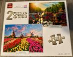 Two jigsaw puzzles (1000 pieces each), Hobby en Vrije tijd, Denksport en Puzzels, 500 t/m 1500 stukjes, Legpuzzel, Zo goed als nieuw