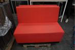 Ahrend treinbank horeca bank wandbank, Stof, Gebruikt, Minder dan 75 cm, Tweepersoons