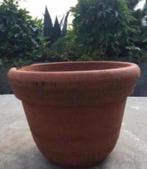 Diverse Italiaanse terracotta bloempotten stevige potten, Tuin en Terras, Bloempotten, Gebruikt, Rond, Terracotta, Tuin