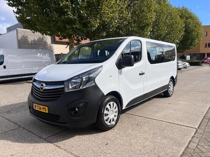 Opel Vivaro Combi 1.6 Cdti 120pk L2h1 2018 Wit 9 persoons, Auto's, Opel, Bedrijf, Te koop, Vivaro, Airbags, Airconditioning, Boordcomputer