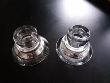 Glazen houder Sacandinavisch design K & M Hagberg *eureka* beschikbaar voor biedingen