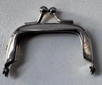Nieuwe Metalen Beursluiting - (Kiss-Lock) - Zilverkleurig, Ophalen of Verzenden, Nieuw, Overige kleuren, Overige merken