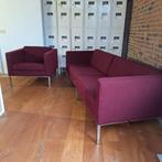 Artifort, prachtige set, bank met fauteuil, richtprijs €1750, Huis en Inrichting, Banken | Sofa's en Chaises Longues, Ophalen