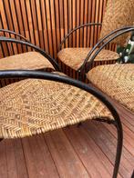 Vintage Rotan stoelen, Ophalen, Gebruikt, Rotan, Stapelbaar