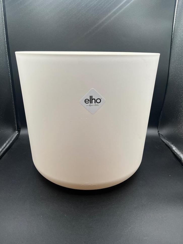 Elho B.for Soft Rond 35 - Bloempot voor Binnen, Tuin en Terras, Bloempotten, Nieuw, Overige materialen, Binnen, Minder dan 40 cm