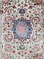 Handgeknoopt Perzisch wol Kashmir tapijt crème 123x191cm, Perzisch vintage oosters HYPE, 100 tot 150 cm, 150 tot 200 cm, Rechthoekig