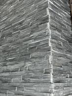 Natuursteen steenstrips grey brick, Doe-het-zelf en Verbouw, Metselstenen, Ophalen, Nieuw, Natuurstenen
