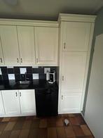 Keuken met granieten blad, incl. apparatuur, Huis en Inrichting, Keuken | Complete keukens, Gebruikt, Wit, Overige typen, Graniet of Steen