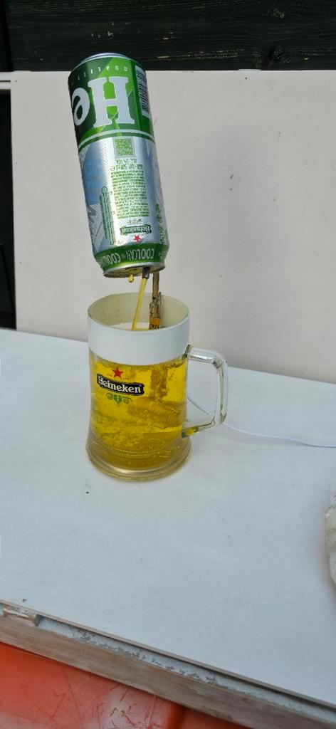 Unieke Heineken Bier Tap Installatie ( water), Huis en Inrichting, Keuken | Keukenbenodigdheden, Nieuw, Ophalen of Verzenden