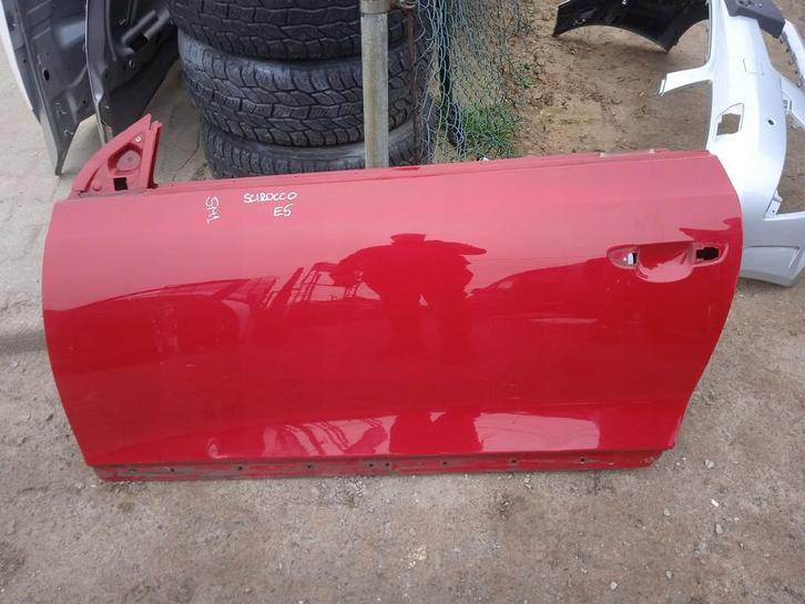 VW Scirocco linkerdeur, Auto-onderdelen, Carrosserie en Plaatwerk, Deur, Volkswagen, Gebruikt, Ophalen of Verzenden