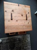 Oude grenen kist / salontafel met lades, Huis en Inrichting, Woonaccessoires | Kisten, Ophalen, Gebruikt, 50 tot 100 cm, 75 tot 100 cm