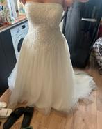 Strapless trouwjurk - Lisa Donetti - Hony Bruidsmode, Trouwjurk, Lisa Donetti, Wit, Ophalen of Verzenden