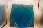 Prachtige oude glazen schaal bord, Antiek en Kunst, Ophalen of Verzenden