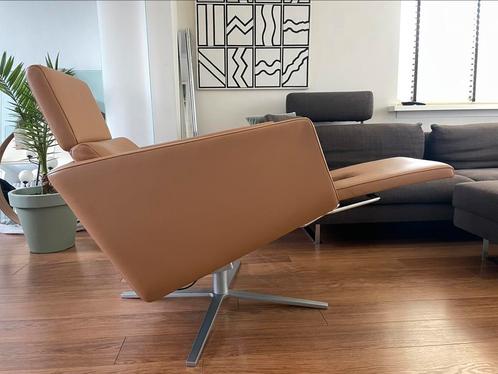Fsm Pavo Fauteuil, Huis en Inrichting, Fauteuils, Gebruikt, Leer, Metaal, 75 tot 100 cm, Ophalen